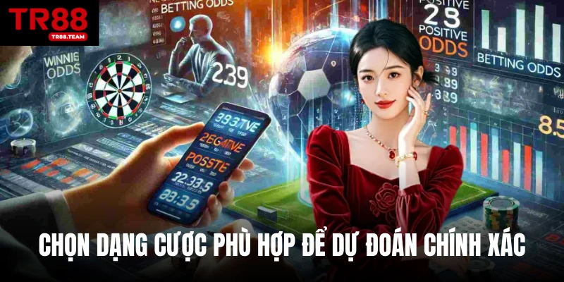 Chọn dạng cược phù hợp để dự đoán chính xác