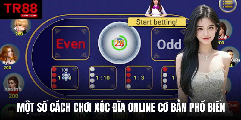 Một số cách chơi xóc đĩa online cơ bản phổ biến
