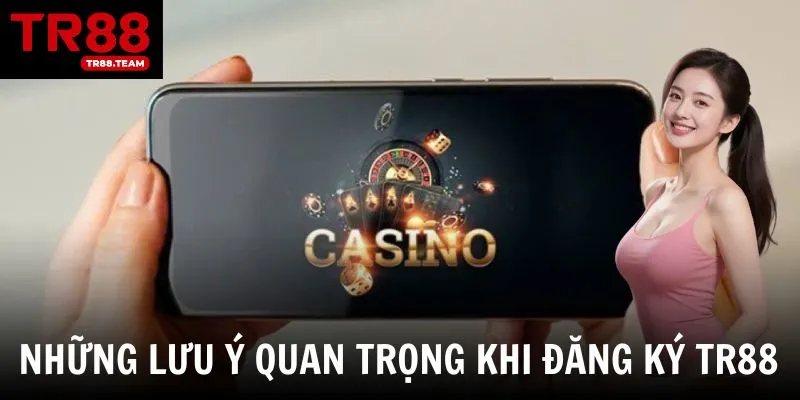 Lưu ý quan trọng khi đăng ký tài khoản dành cho người chơi